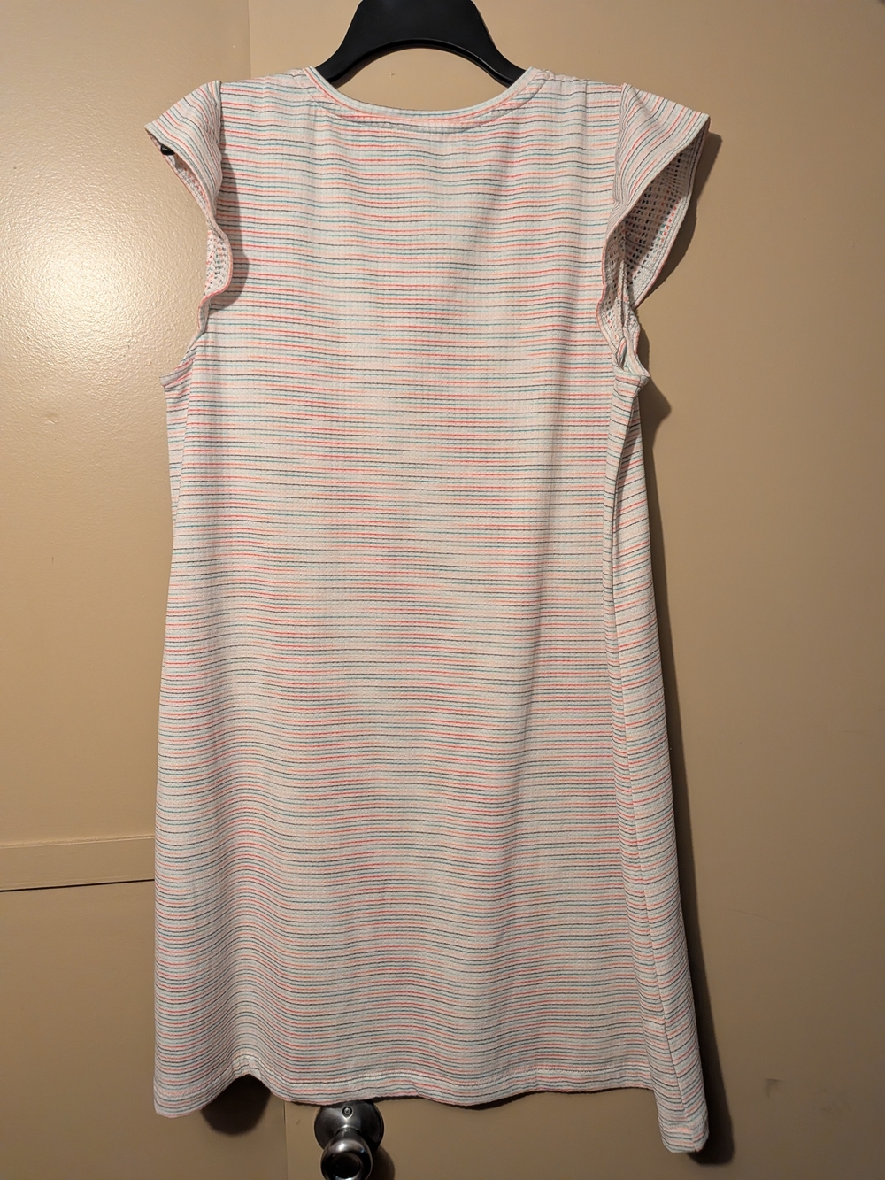 LOFT White Knit V-Neck Shift Dress - Picture 4 of 5